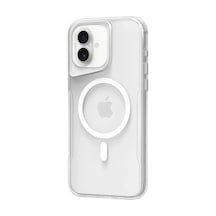 Flzdgnkr Newface İphone 16 Plus Kılıf Pc Poso Magsafe Kapak - Şeffaf