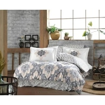 Kingsize Poplin Nev Amanda Gri Renkli