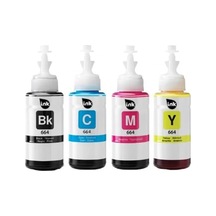Tr Epson 664 Uyumlu L382,l386,l3050,l3060,l3070,l565 4 Renk Muadil Mürekkep Seti Diğer