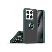 Newface - 908 - Xiaomi Mi 14t Pro Kılıf Montreal Yüzüklü Silikon Kapak - Aconcept - - Yeşil