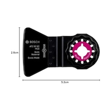 Professional Accessories 2329996 1 X Kazıyıcı Atz 52 Sc Sertleştirilmiş Artıklar İçin, Genişlik 52 Mm, Sert, Aksesuar, Çok Amaçlı Alet