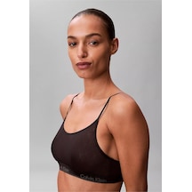Calvin Klein Kadın Slim Fit Dokuma Kumaş Mini Siyah Büstiyer-14730