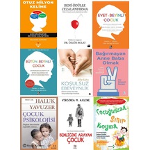 Çocuk Gelişim Seti 9 Kitap Set Otuz Milyon Kelşme Beni Ödülle Cezalandırma +7 Kitap