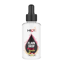 Hıq Flav'n Drops 30ml Rhuhab Vanılla Flavored