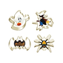 Halloween Kurabiye Kalıbı 4'lü Set-1
