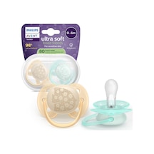 Ultra Soft Emzik, Ortodontik, Esnek Emzik Kalkanı, 0-6 Ay, Unisex, Scf091/41 Salyangoz