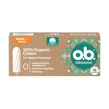 3 Adet Ob Organic Super Tampon 16'lı