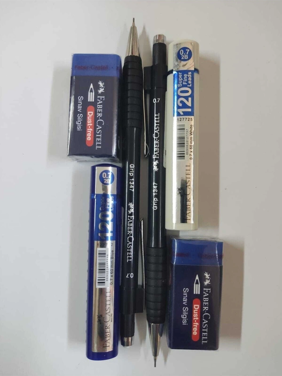 Faber-castell 0,7 Kalem Seti - Grip 1347 Karışık