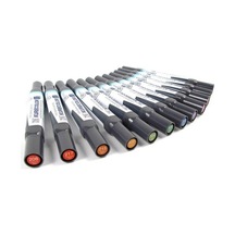 Zig Kurecolor Twin S Marker Kalem 12 Renk Set Brilliant Colors