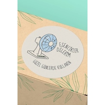 Vantilatör Esenlikler Sticker 3x3cm St2336 Çok Renkli