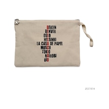 Zepplin Giyim La Casa De Papel Bella Ciao Clutch Astarlı Cüzdan / El Çantası