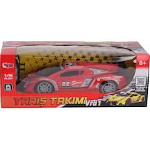 Vrd 10728 Uk Ff Şarjlı 1 16 Desenli Yarış Kırmızı