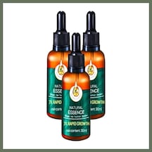 Bezos Süper Parlak Uzun Sağlam Saçlar Ve Sakallar Serumu 3adetx30 Ml Ölçeğinde Natural Bezos1