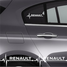 Renault R12 İçin Uyumlu Aksesuar Oto Ritim Sticker 2 Adet 20 9 Cm