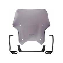 GP Kompozit CF Moto 250 NK 2023-2024 Uyumlu Spor Ön Cam Füme 33 cm