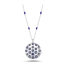 Nazar Boncuklu Enamel Kolye (498185259)