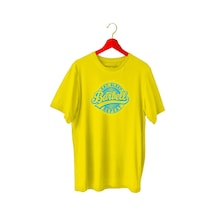 Bluu Barbell Sporcu T-Shirt Bisiklet Yaka (528819024) Sarı