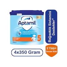 Aptamil 5 Çocuk Devam Sütü 350 G 4 Adet