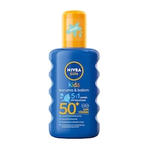 Nıvea Sun Spf50+ Çocuklar İçin Yüksek Güneş Koruyucu Vücut Spreyi 200ml,ekstra Suya Dayanıklı,e&amp C Vitamini