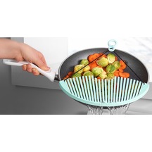 Pratik Silikonlu Tencere Süzgeci