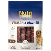 Nutri Canin Vension Rawhide Geyikli Köpek Ödülü 120gr
