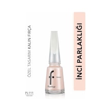 Flormar Sedefli Parlak Oje (PEMBE) - Pearly Nail Enamel- Pl111 Pink Ivory - 8682536035408