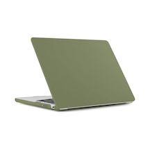 NovStrap Apple Uyumlu MacBook Air M1 Çip A2337 A1932 A2179 13.3" Kılıf Cream Hard Shell Rubber Kapak
