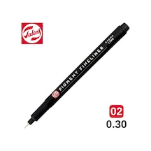 Talens Pigment Fineliner Teknik Çizim Kalemi Siyah 02 0.30mm /