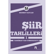Şiir Tahlilleri-1 Tanzimattan Cumhuriyete Mehmet Kaplan Dergah