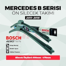 Mercedes Benz B180 Bosch Aerotwin Ön Silecek Takımı Eyl. 2011-nis. 2015 Mercedes Benz B180 Bosch Aerotwin Ön Silecek Takımı Eyl. 2011-nis. 2015