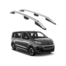 Opel Zafira Life Mk3 2019-2023 / Swb Turtle Crown Tavan Çıtası Gri