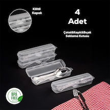 Porsima Multifix Çok Amaçlı 4lü Diş Traş Aksesuar Saklama Kutusu