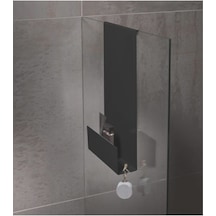 Modern, Estetik Ve Minimalist Tasarım Metal Asma Duş Rafı Paslanm Çok Renkli