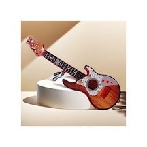 Oyuncak Gitar Elektro Gitar Okul Gösterileri İçin Gitar 15x50cm 2 Adet