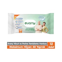 Evony Hijyenik Temizlik Mendili 48x12 576 Yaprak Tekli