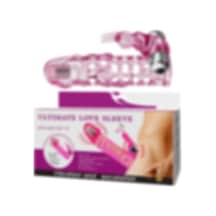 Lilitu Shop 3.5 Cm Uzatmalı Penis Kılıfı Tavşan Figürlü Uyarıcılı