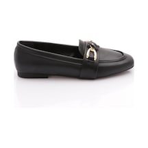 Dgn 5020 Kadin Loafer Ayakkabi Siyah