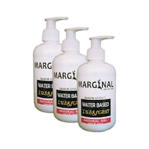 Süper Marginal Water Based Lubricant Gel 250 Ml Jel 3 Adet