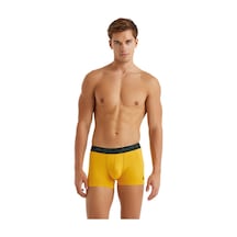 Blackspade Erkek Pamuk Elastan Boxer 9555 - Sarı