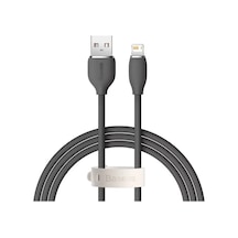 Baseus Jelly Liquid Usb To Apple iPhone Uyumlu Lightning 2.4a Hızlı Şarj Kabl
