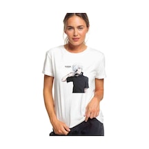 Anime Tokyo Ghoul Anteiku Baskılı Beyaz Kadın Tshirt (534308504)
