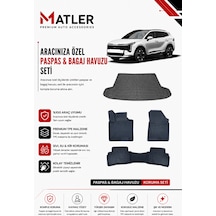 Kia Sportage 2027 Model 4d Ekstra Havuzlu Paspas Ve Bagaj Havuzu Set