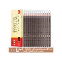 Yüksek Kaliteli Çekme Kaş Kalemi Siyah Deri Makyaj Vahşi Çizgi Kaş Kalemi Su Black E10