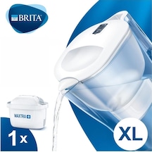 BRITA Aluna Xl Maxtra Filtreli Su Arıtmalı 3.5 Lt. Akıllı Beyaz Sürahi