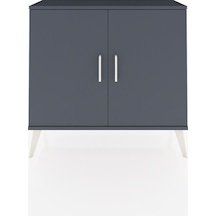 Arges Şifonyer 2 Raflı 2 Kapaklı 88x30x80 Antrasit-antrasit/çam Antrasit/çam