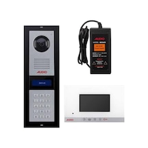 Audio 8 Daire 4,3'' Görüntülü Diafon Beyaz 001180/003002/002445