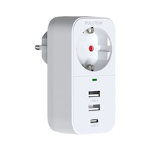 Magicool Vothoon 2.4a Çıkışlı 2xusb 1xtype-c Tekli Priz Ftr-17