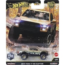 Hot Wheels Premium Car Culture Off Road 2017 Ford F-150 Raptor Jbk70 Renkli