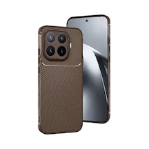 Xiaomi Mi 17t Pro Auto Focus Karbon Kapak - Kahverengi
