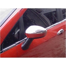 Fiat Linea Uyumlu Ayna Kapağı 2 Parça 2007-2012 Paslanmaz Krom